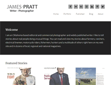 Tablet Screenshot of james-pratt.com